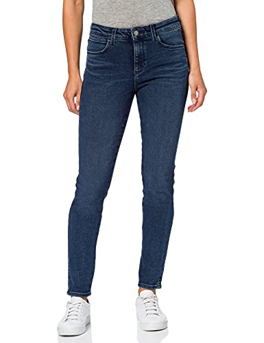 Wrangler Dżinsy damskie skinny, Niebieski atrament, 24W x 32L