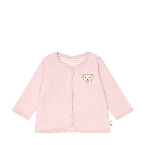 Steiff GOTS kurtka dwustronna dla niemowląt, uniseks, Silver Pink, 86