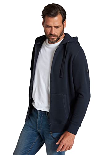 JP 1880 Męska kurtka z kapturem, duże rozmiary, duże rozmiary, L-8XL Jay-PI, bluza z kapturem, do 8 XL, granatowa, 4XL 804164730-4XL, Ciemna ultramaryna, 4XL