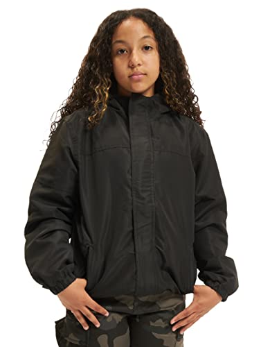 Brandit Kids Summerwindbreaker zamek przedni czarny rozm. 170/176