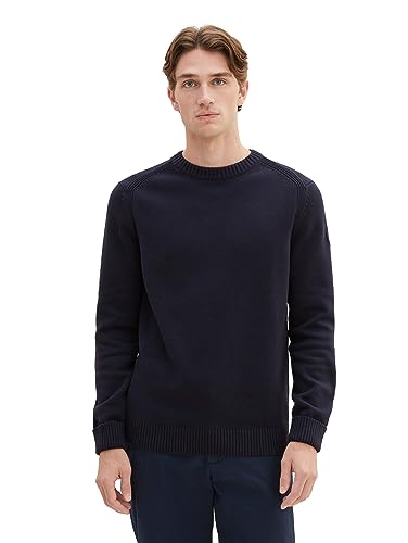 TOM TAILOR sweter męski, 10668 - Sky Captain Blue, L