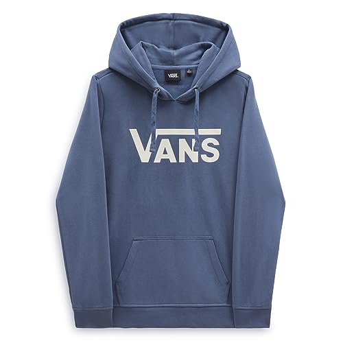 Vans Damska bluza z kapturem Wm Drop V Logo Bluza z kapturem, Vintage Indigo, XXS, Vintage indygo, XXS