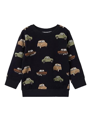 NAME IT Bluza chłopięca Nmmkolle Sweat Bru, Dark Sapphire, 110