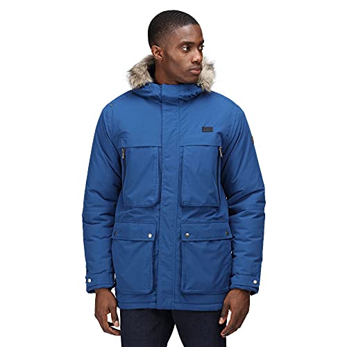 Regatta Kurtka męska Volter Parka, Niebieski lotnika, S