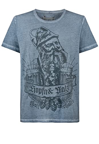 Stockerpoint t-shirt męski isgnaz, szaroniebieski (Rauchblau), 3XL