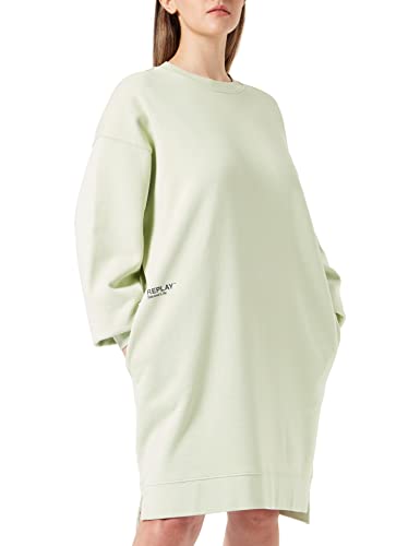 REPLAY Damska sukienka na co dzień W9740 .000.23040P, 838 Cool Mint, XS, 838 Cool Mint, XS