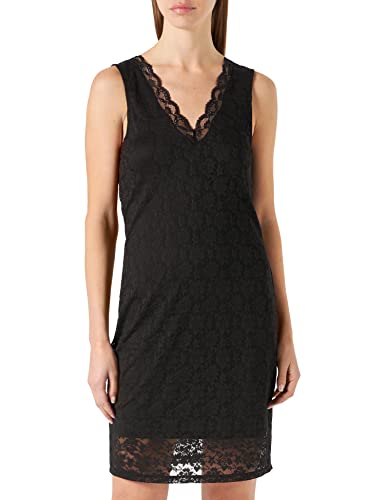 Vero Moda Damska sukienka Vmjade Sl Short Dress JRS, czarny, XS