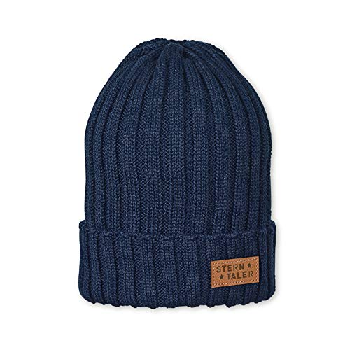 Sterntaler Strickmütze, Kapelusz Czapka dla dzieci, niebieski (marine 300), 47/49 (Taglia produttore:47/49)