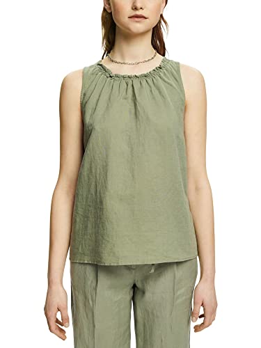 edc by ESPRIT Bluzka damska, 345/Light Khaki., S