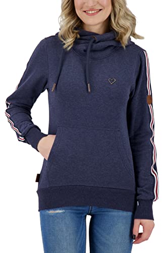 Alife and Kickin damska bluza z kapturem SarahAK D, granatowa, XS