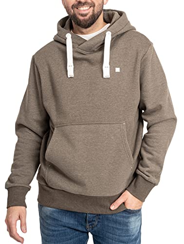 Deproc Active Linuscmyk męska bluza z kapturem, kurtka polarowa, wiatrówka, bluza z kapturem, Cappucino, M