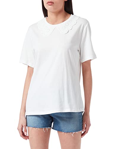 ICHI T-shirt damski, 114201/Cloud Dancer, S