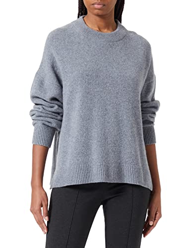 Seidensticker Damski sweter 531333, jasnoszary, M