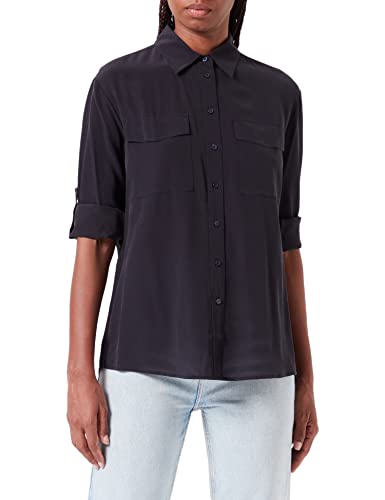 BOSS Bluza damska, niebieska (Open Blue), 36 (DE)