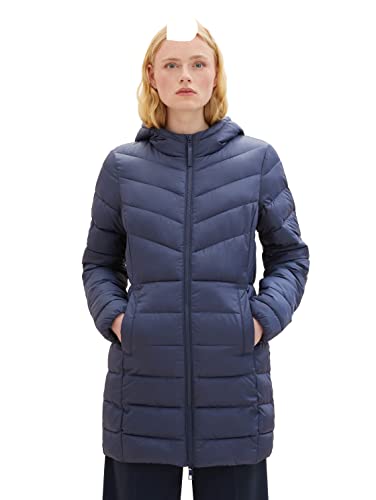 TOM TAILOR Denim Damska kurtka 1038451, 10786-Indigo Ink Blue, XXL, 10786 – Ink Blue