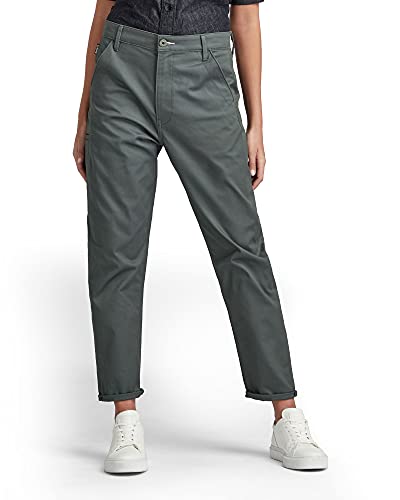 G-STAR RAW Damskie spodnie typu chino z krótkim rękawem