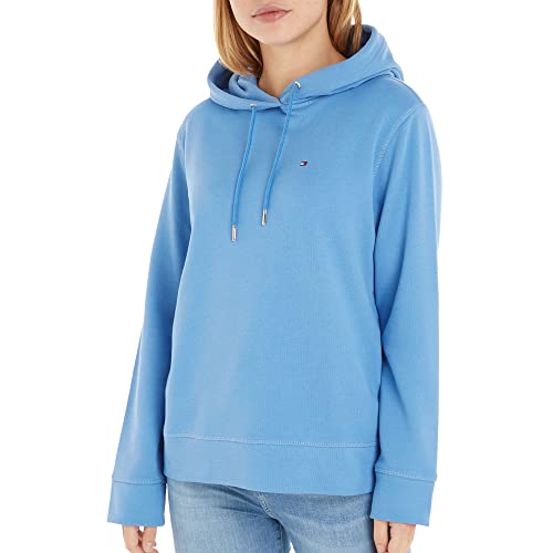 Tommy Hilfiger Damska bluza z kapturem, Sky Cloud, S