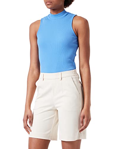 ONLY Women's ONLNESSA S/L Highneck Rib JRS Top, Ultramarine, XL