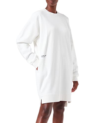 Replay Sukienka damska na co dzień, 707 Masło, L