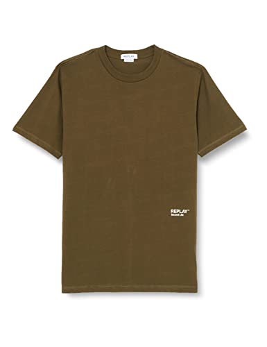 Replay M6039 T-shirt męski, 531 Army Green, XS, 531 Army Green, XS