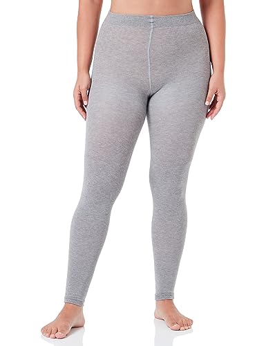 KUNERT Damskie legginsy Liz bez gumowych nici, jasnoszare, 42-44