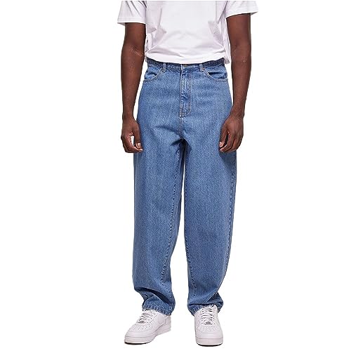 Urban Classics Spodnie męskie 90's Jeans Light Blue Washed 30, Light Blue Washed, 30