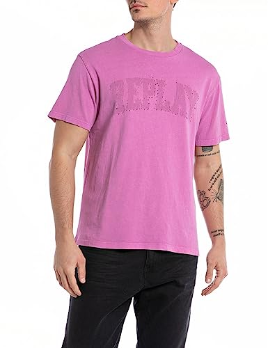 Replay koszulka męska regular fit, 106 Fairy Violet, M