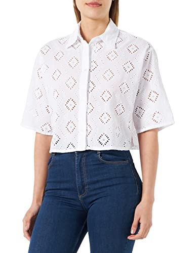 BOSS C_bislaca bluza damska, White100, 38