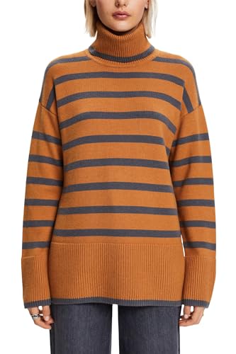 ESPRIT Sweter damski, 237/Caramel 3, XXL