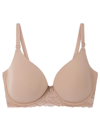 Women'secret Beautiful Klasyczny biustonosz Wypełniony Mikrofibra Różowy, Różowy, 100D