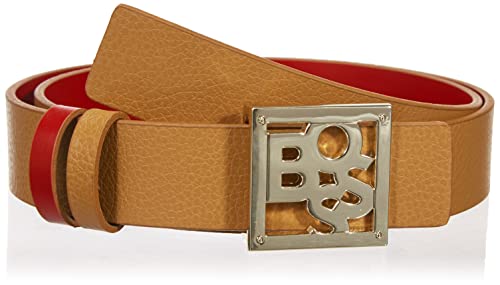 BOSS Pasek damski, Medium Beige261, 75