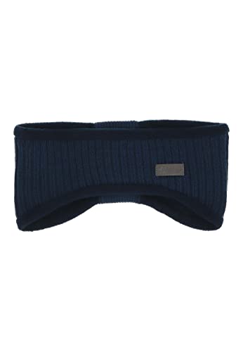 Sterntaler Boy's Strick-Stirnband Foulard Opaska na głowę, niebieska (Marine 300), jedna (rozmiar: 51/53), Niebieski (Marine 300), One Size (Manufacturer Size: 51/53)
