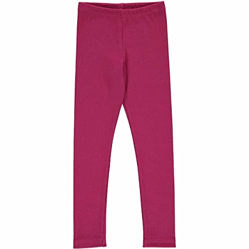 Fred's World by Green Cotton Dziewczęce legginsy Alfa Rib, śliwka, 128 cm (Szczupły)