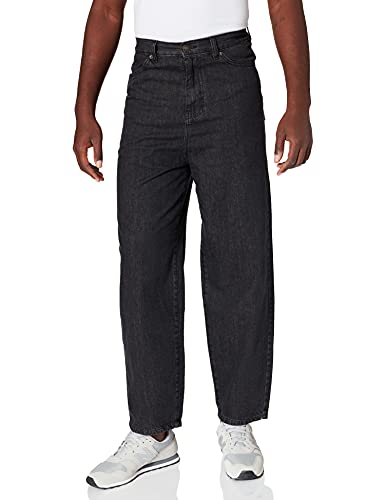 Urban Classics Spodnie męskie, Black Acid Washed, 32 PL