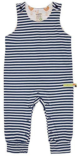 loud + proud Weich, Gots Zertifiziert Legginsy dla niemowląt, Ultramarynowy, 50-56