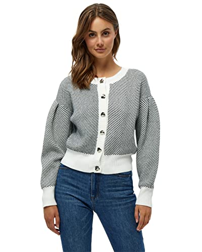 Peppercorn Damski kardigan Rosalia Puffsleeve, Cloud Dancer PR, XL, Cloud Dancer Pr, XL