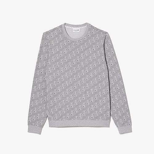 Lacoste Piżama Top, Chiny srebrne/grafitowe Som, XXL