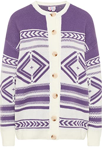 IZIA kardigan damski 19025429, liliowy, M-L