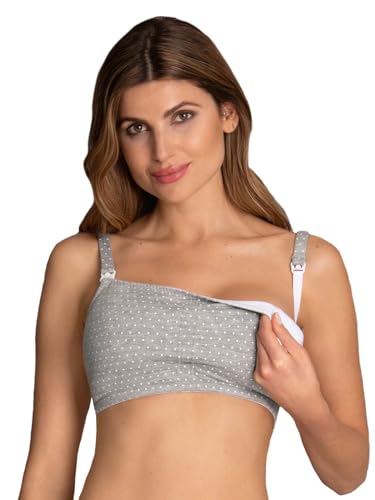 Anita biustonosz do karmienia 5091, szary (Heather Grey), 70C
