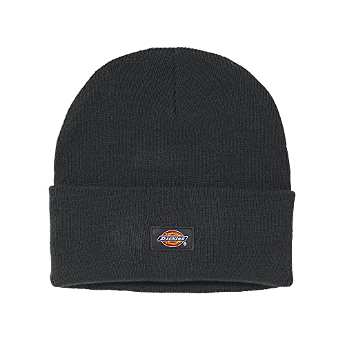 Dickies Męskie Czapka z daszkiem Akrylowy Cuffed Beanie Hat, węgiel drzewny, rozmiar uniwersalny