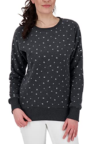 alife kickin Damska bluza Darlaak B z okrągłym dekoltem XS-XXL, Melanż bez księżyca., XL