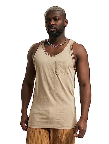 JACK & JONES Męski tank top JORCRAYON JAN, Crockery, L, Crockery., L
