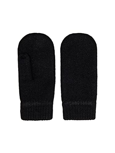 ONLY Women's ONLLINEA Life Mittens Acc rękawiczki, czarne/szczegóły: DTM Lurex, One Size, Black/Szczegóły: dtm Lurex, Rozmiar Uniwersalny