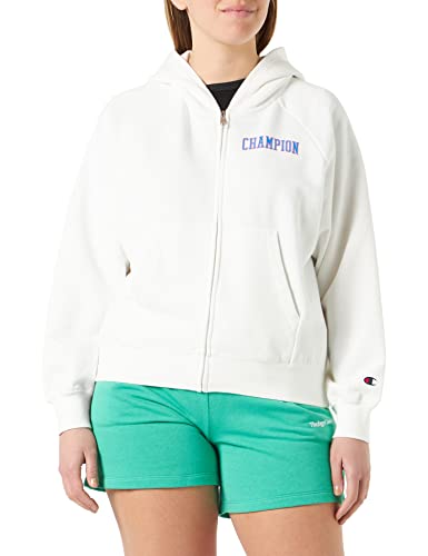 Champion Damska bluza z kapturem Rochester 1919 C-Campus Full Zip, Off-White (Way), S, Off-white (Way), S