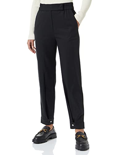 Sisley Damskie spodnie 40YRLF01H Pants, czarne, 100, 42