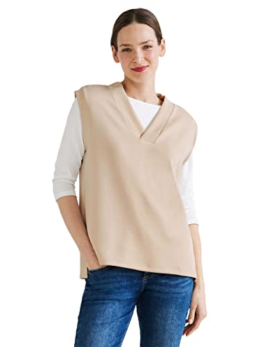 Street One Damski sweter, Light Smooth Sand, 44