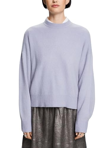 ESPRIT Sweter damski, 445/Light Blue Lavender, XXL