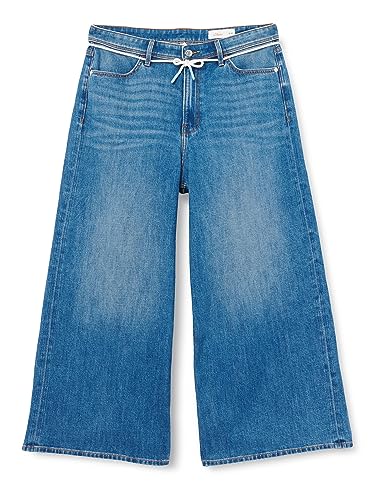 s.Oliver damskie spodnie jeansowe Culotte Suri Blue 44, niebieski, 44