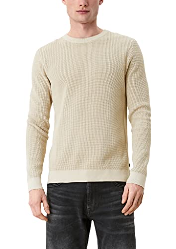 Q/S designed by sweter męski, jasny beżowy, XXL