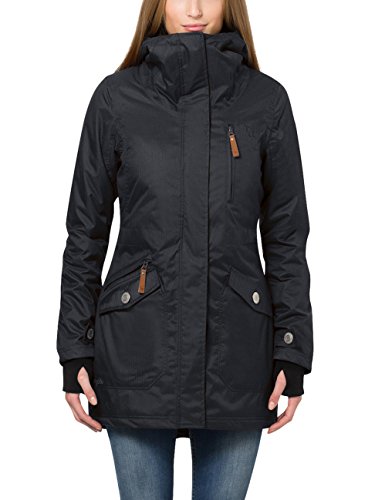 Berydale Kurtka parka wodoodporna i wiatroszczelna, Damskie, czarny, XS